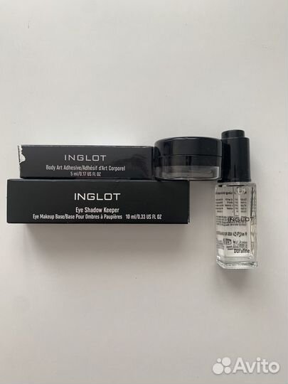 Косметика новая Inglot Manly Bernovich и др