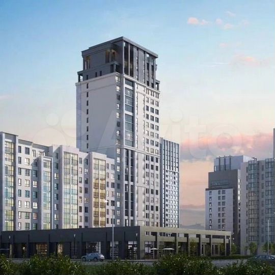 2-к. квартира, 81,4 м², 2/17 эт.