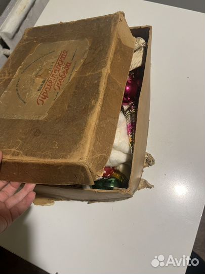 Елочные игрушки СССР винтаж