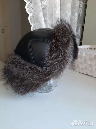 Шапка из енота