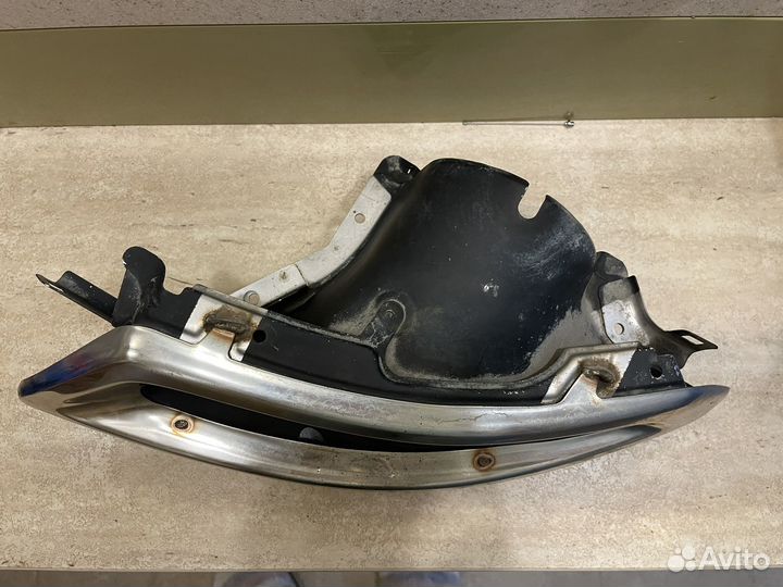 Накладка на задний бампер lexus rx