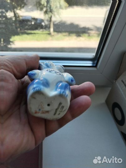 Олимпийский мишка гжель СССР