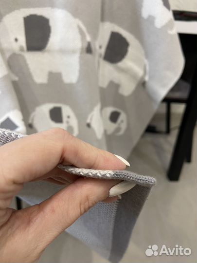 Плед детский хлопок новый