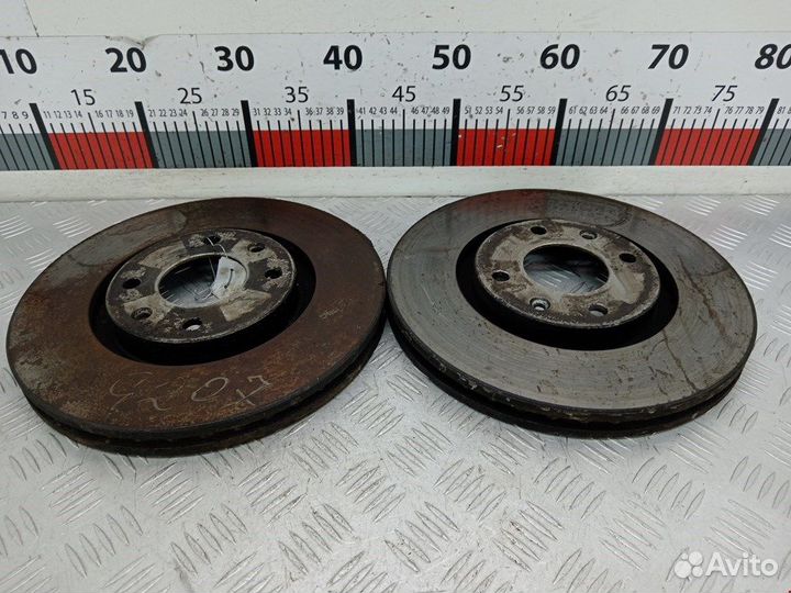 Диск тормозной передний для Peugeot-Citroen 307