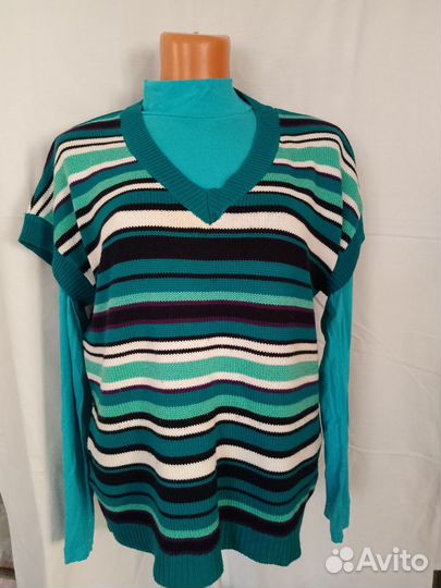 Жилеты и кардиганы женские р. 52