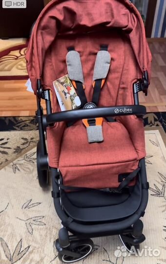 Cybex priam спальный блок и прогулочный