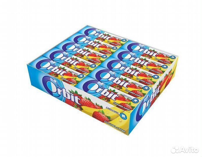 Жевательная резинка Orbit Кл-Бан Без сахара (опт)