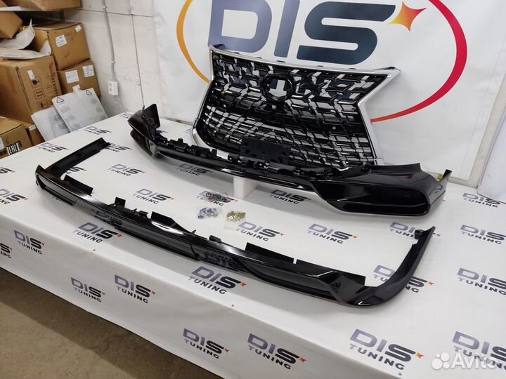 Обвес LX570 LX450 Стиль Heritage c 2016г black