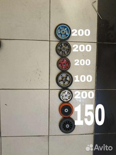 Запчасти на трюковый самокат