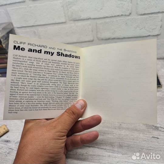 CD Cliff Richard And The Shadows Me And My Shadows