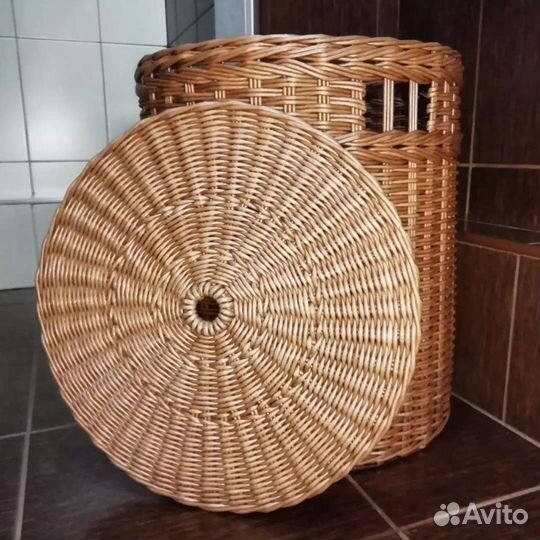 Корзина плетёная для белья, для игрушек, для хране