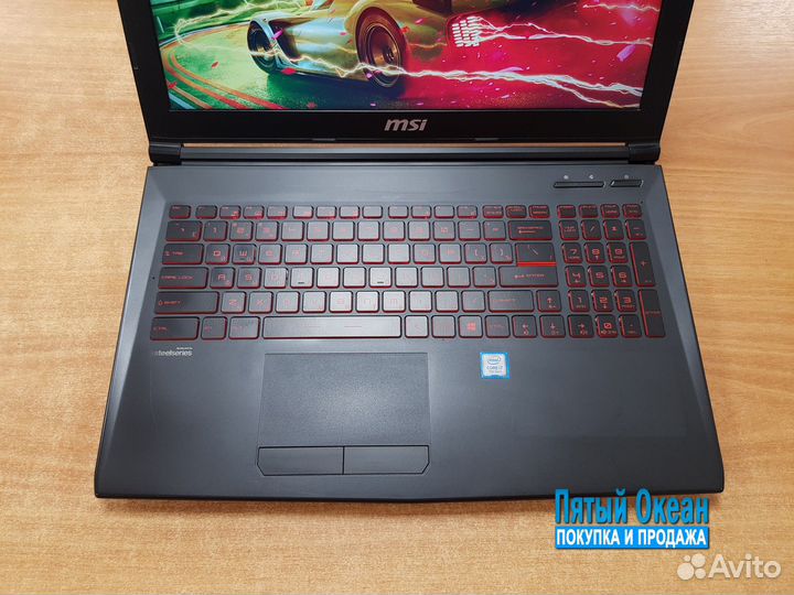 Игровой MSI Core i7 16G GTX 1050Ti 4G SSD 256G 1Tb