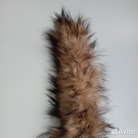 Меховая опушка для воротника и капюшона 3 шт