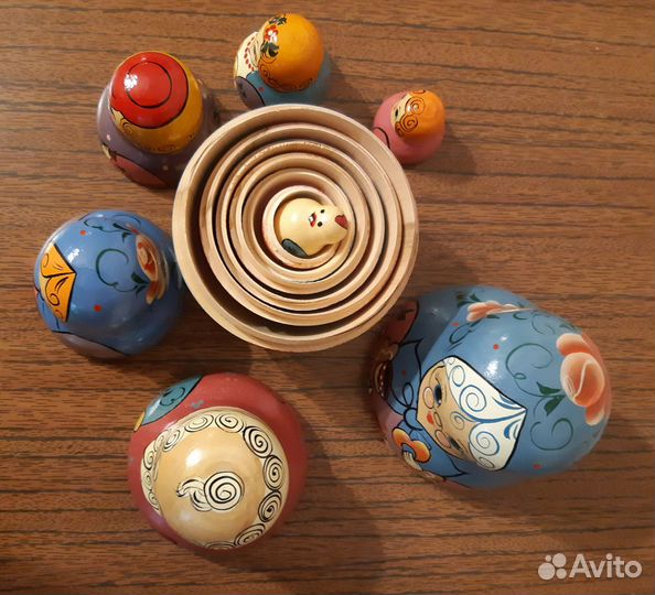 Матрёшка 7 персонажей