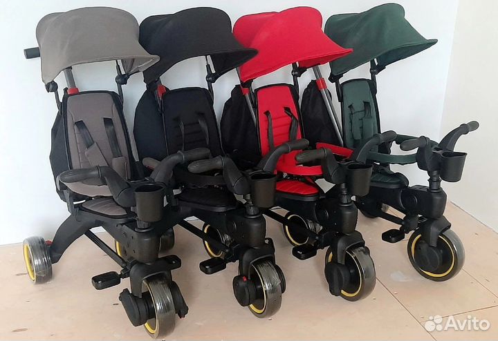 Новый складной велосипед с ручкой