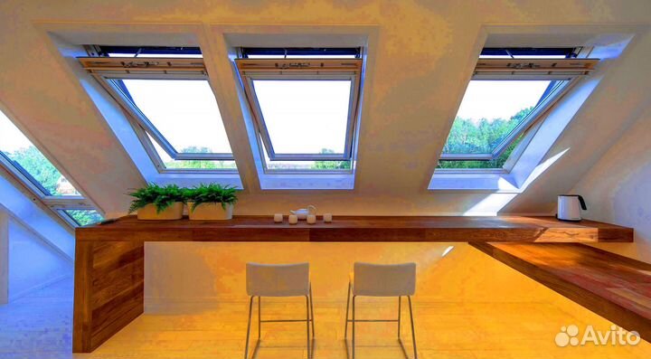 Мансардное окно Veluxe