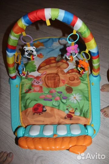 Развивающий коврик с пианино