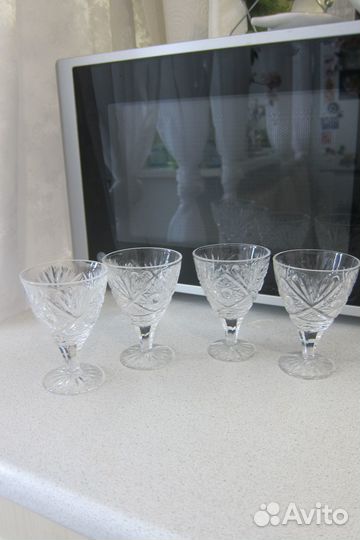 Хрустальные рюмки СССР
