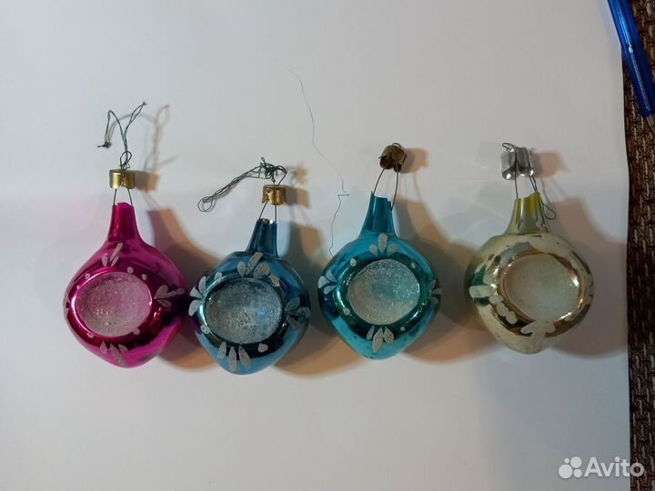 Елочные игрушки СССР одним лотом