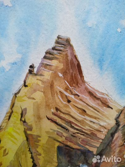 Акварельный пейзаж