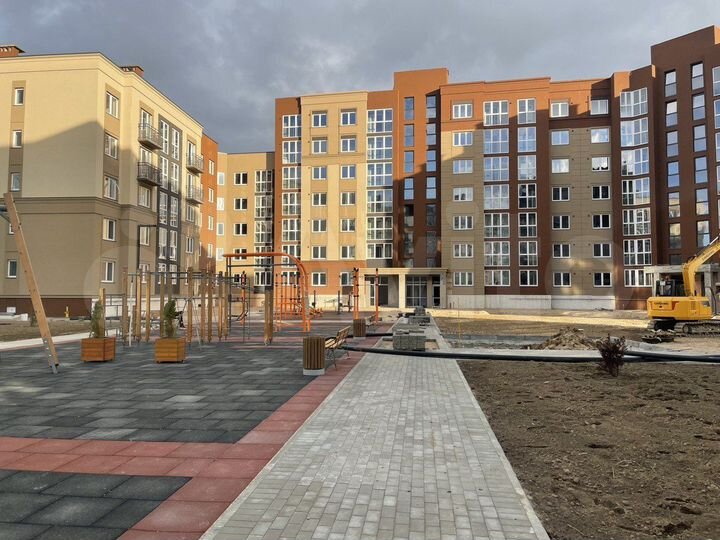 2-к. квартира, 53,7 м², 1/7 эт.