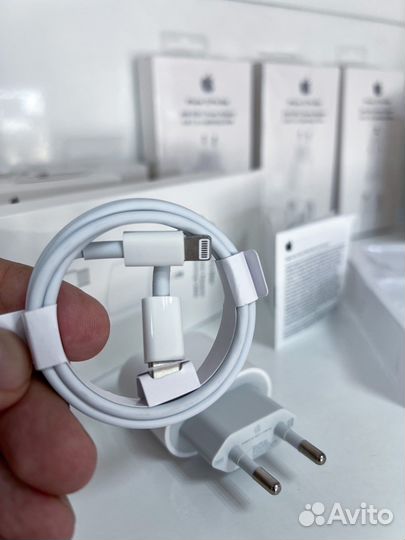 Быстрая зарядка на iPhone Type-C комплект Premium