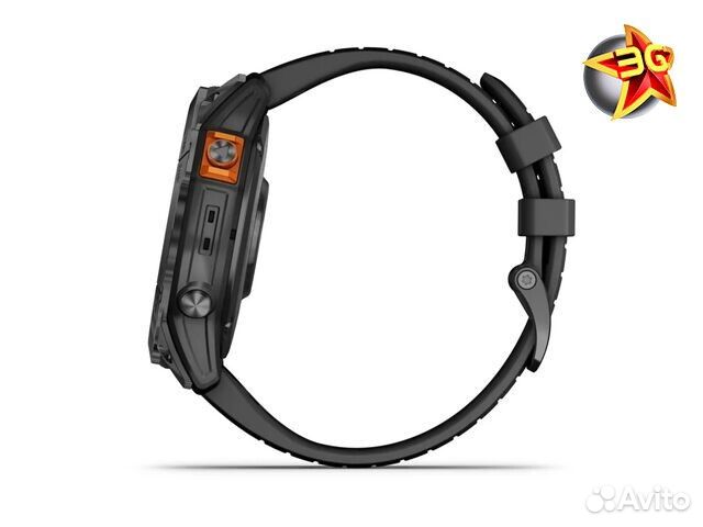 Часы Garmin Fenix 7X Pro Solar Slate Gray