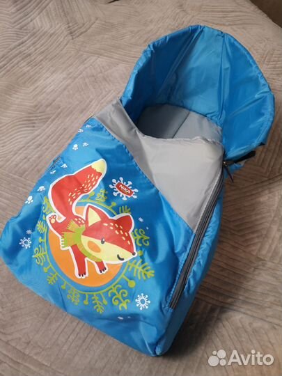 Санки с сиденьем и чехлом для ножек