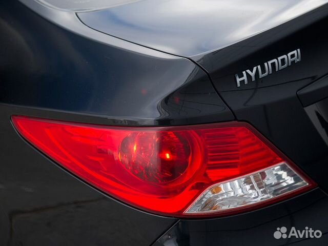 Hyundai solaris 2011-2014 фонарь