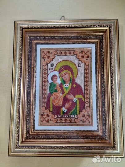 Вышивка бисером иконы