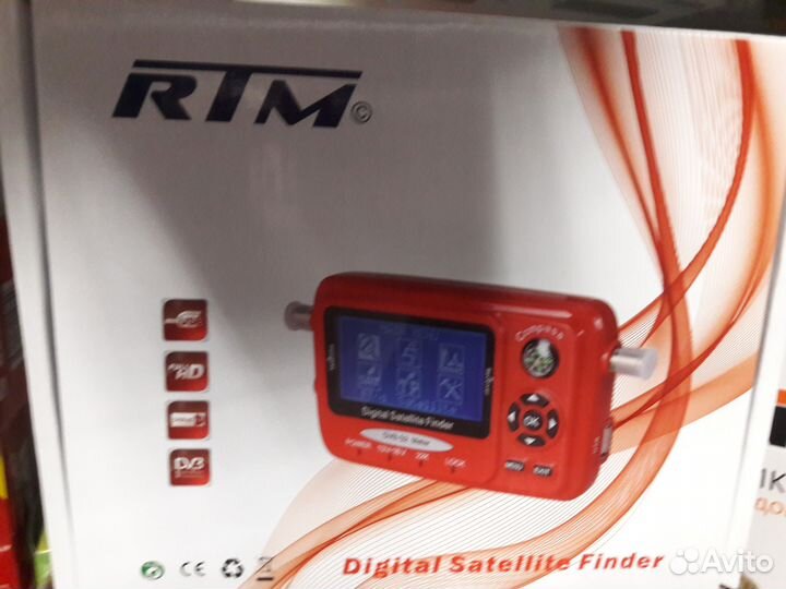 Измеритель уровня спутникового сигнала с жкэкраном