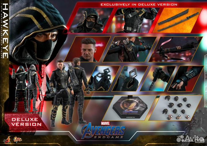 HOT toys MMS532 hawkeye (deluxe version)