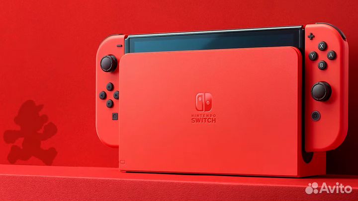 Прошитая Nintendo swich oled+ новая