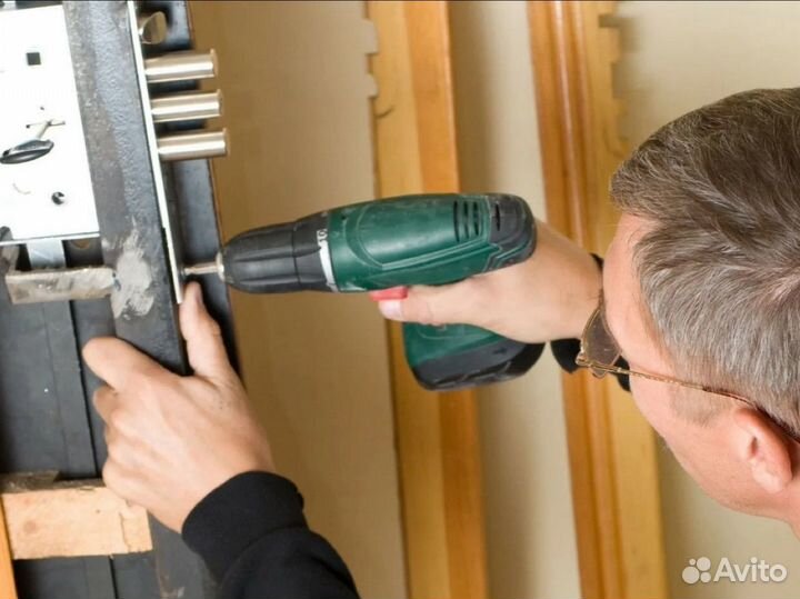 Двери:Замена замков,замена личинки,ремонт замков