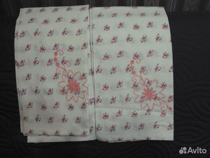 Наволочки с вышивкой СССР новые