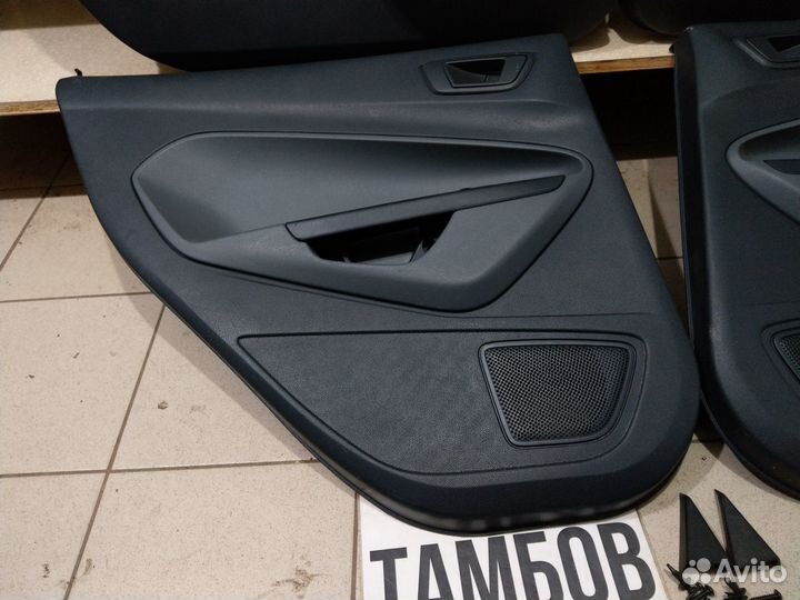 Обшивки дверей 5 дв. х/б форд фиеста 6 2010 год