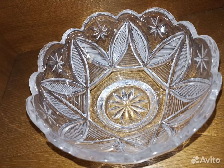 Хрустальная ваза. Дятьковский хрусталь