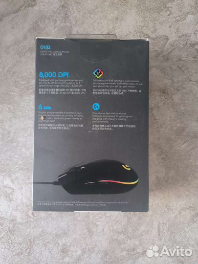 Новая Игровая мышь Logitech g102