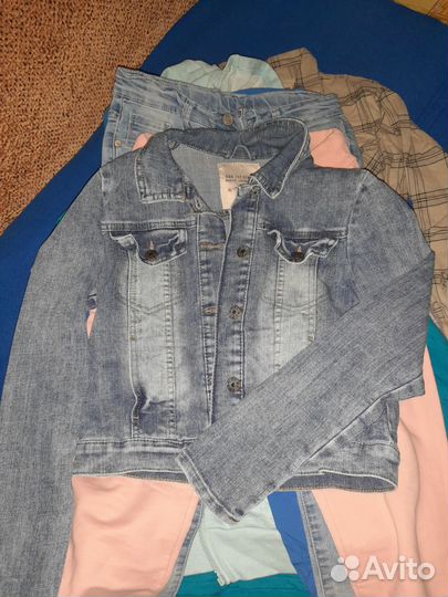 Вещи пакетом для девочки 140