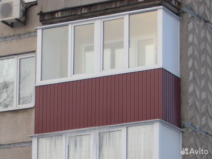 Лоджия под ключ