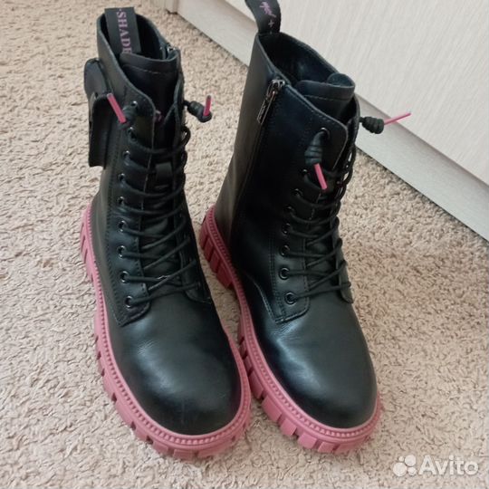 Ботинки демисезонные для девочки 36 размер