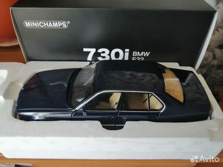Продам масштабную модель BMW 730i 1:18minichamps
