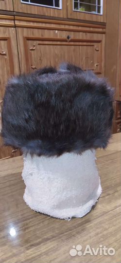 Мужская зимняя шапка из кролика