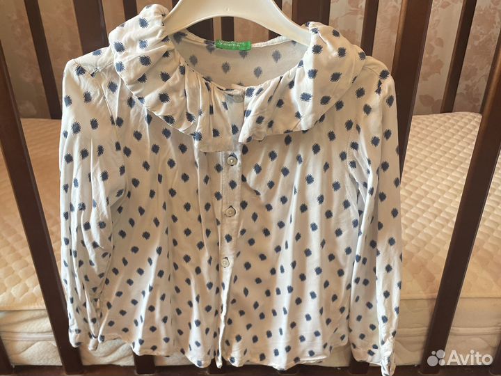 Рубашка benetton для девочки 116