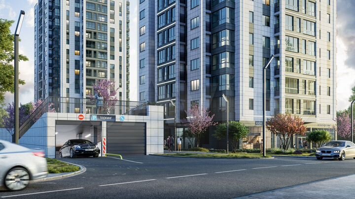 1-к. квартира, 41,3 м², 1/16 эт.