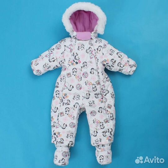 Комбинезон трансформер зимний 80