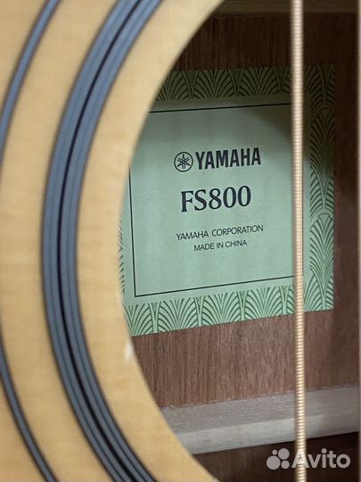 Гитара трансакустическая Yamaha FS800