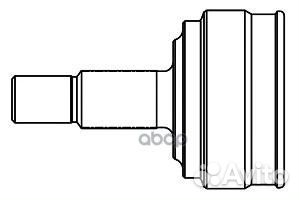 Шрус наружный к-т nissan micra III (K12) 841046