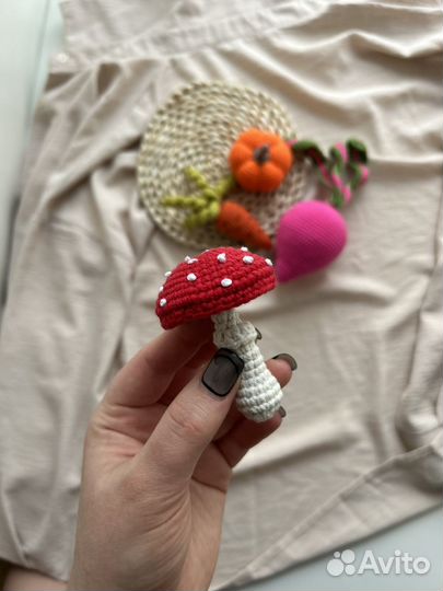 Вязаные овощи/фрукты