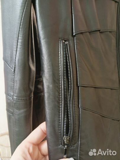 Куртка кожаная женская